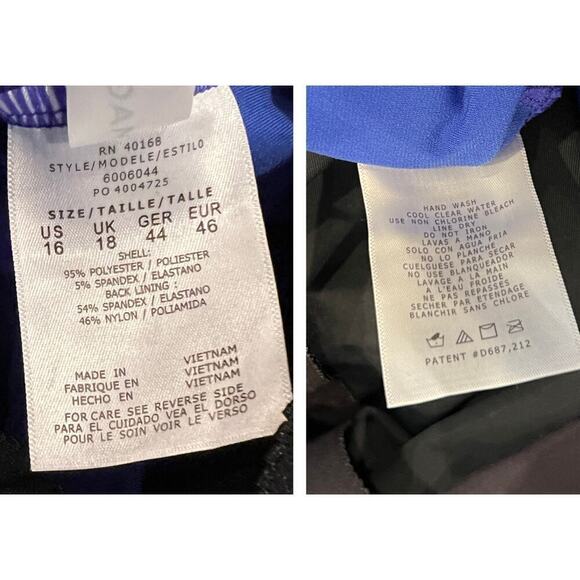 NEW Magicsuit Swimsuit Tankini Top Rita Ruffle Size 16 - Picture 5 of 6